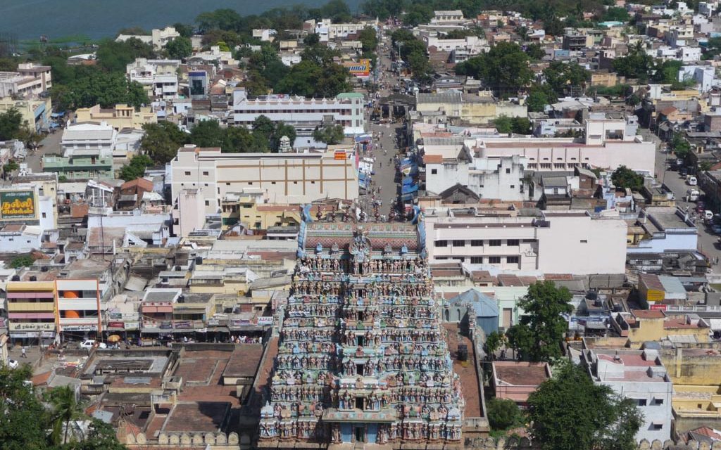 Filmer les environs de Madurai