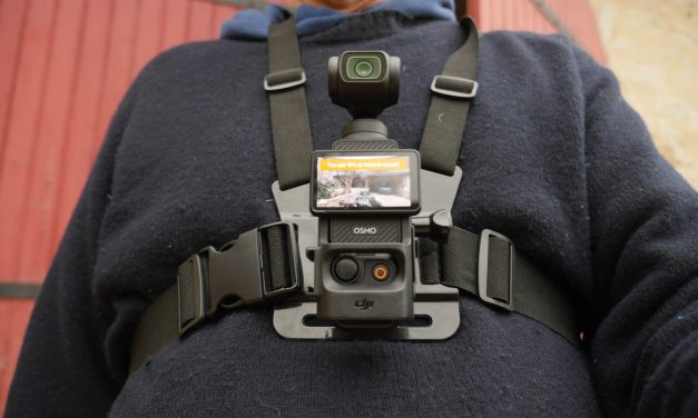Voyager en mode harnais avec la DJI Pocket 3 ou une GoPro